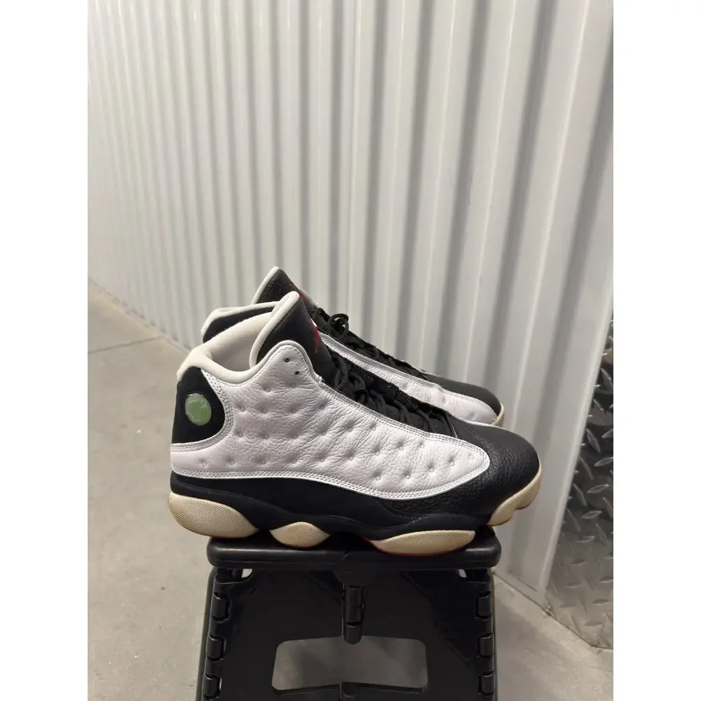 Nike Air Jordan 13 He Got Game White Black 2018 Size 11 Men's - 414571-104